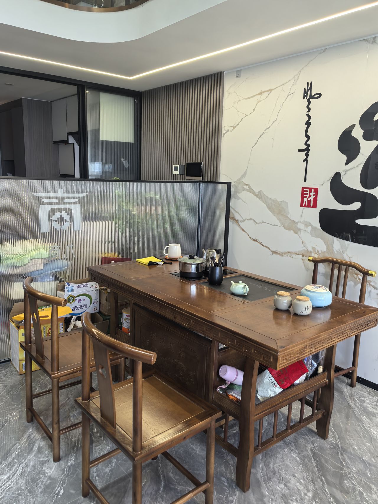 九商财税洽谈茶室